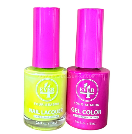 4Ever Four seasons Gel & Lacquer - Summer Collection - Honeydew Glow #358