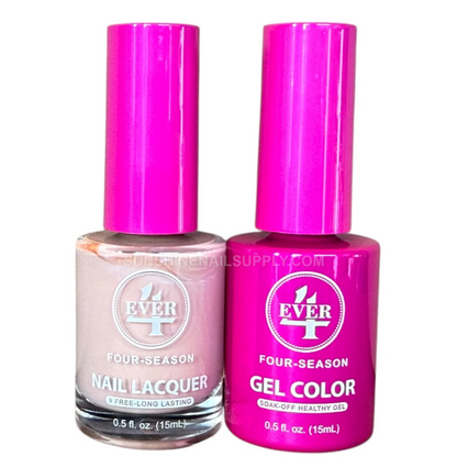 4Ever Four seasons Gel & Lacquer - Summer Collection - Vanilla Cream #369