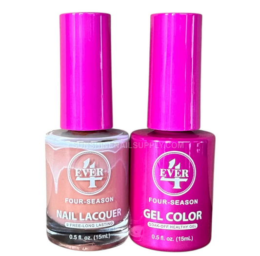 4Ever Four seasons Gel & Lacquer - Fall Collection - Caramel Silk #375