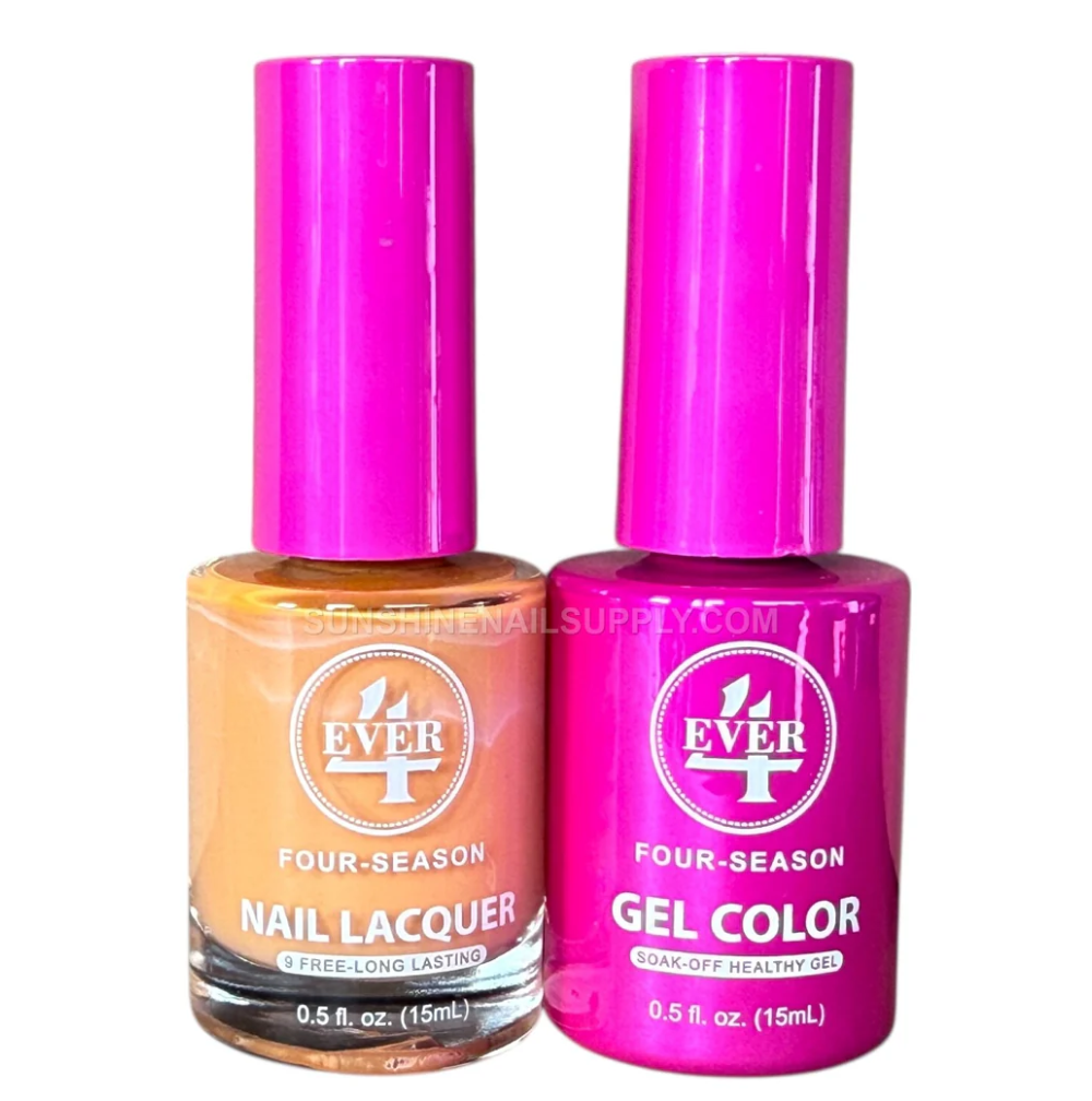 4Ever Four Seasons Gel & Laca - Colección Otoño - Brillo Acanelado #376