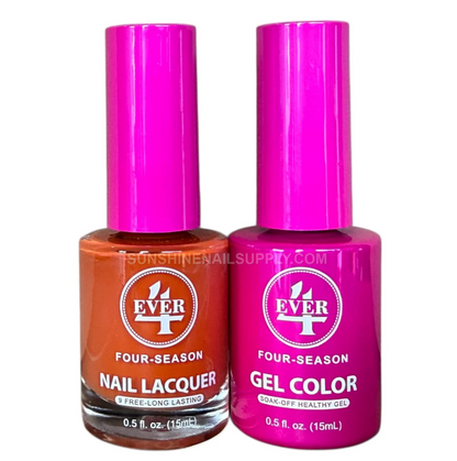 4Ever Four seasons Gel & Lacquer - Fall Collection - Crimson Silk #382