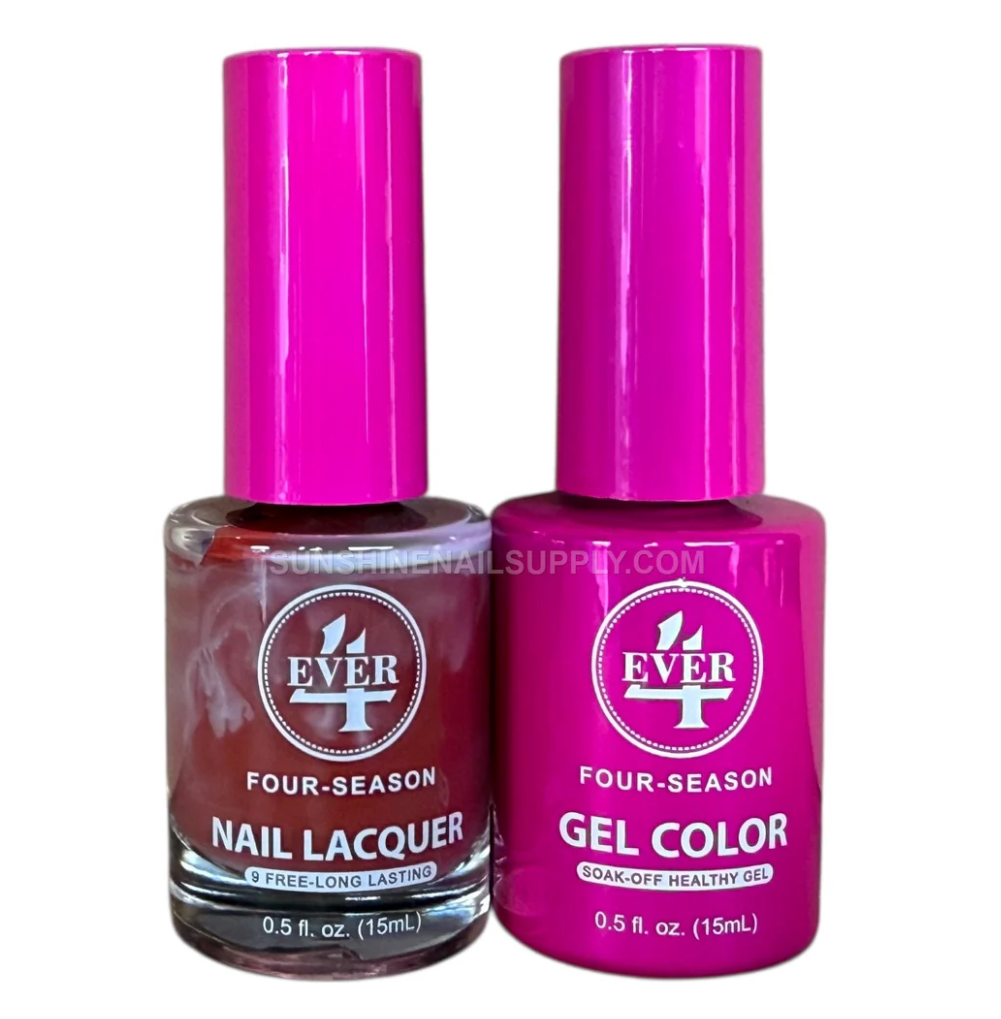 4Ever Four seasons Gel & Lacquer - Fall Collection - Wine Blossom #383