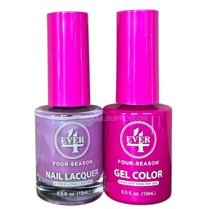 4Ever Four seasons Gel & Lacquer - Fall Collection - Orchid Wine #386