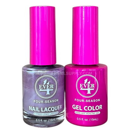 4Ever Four seasons Gel & Lacquer - Fall Collection - Plum Smoke #387