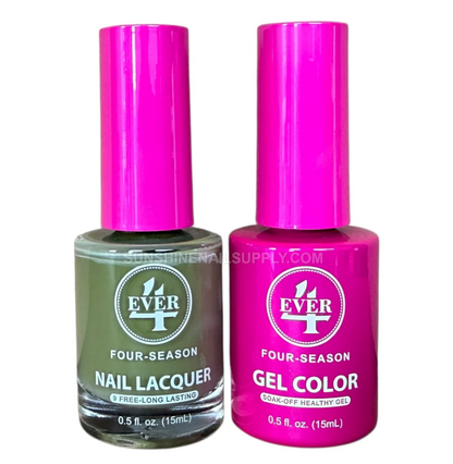4Ever Four seasons Gel & Lacquer - Fall Collection - Sage Petal #395
