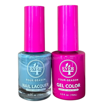 4Ever Four seasons Gel & Lacquer - Fall Collection - Teal Whisper #399