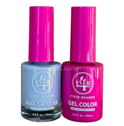 4Ever Four seasons Gel & Lacquer - Fall Collection - Sky Petal #405