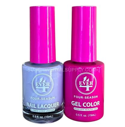4Ever Four Seasons Gel & Laca - Colección Otoño - Lavender Sky #407