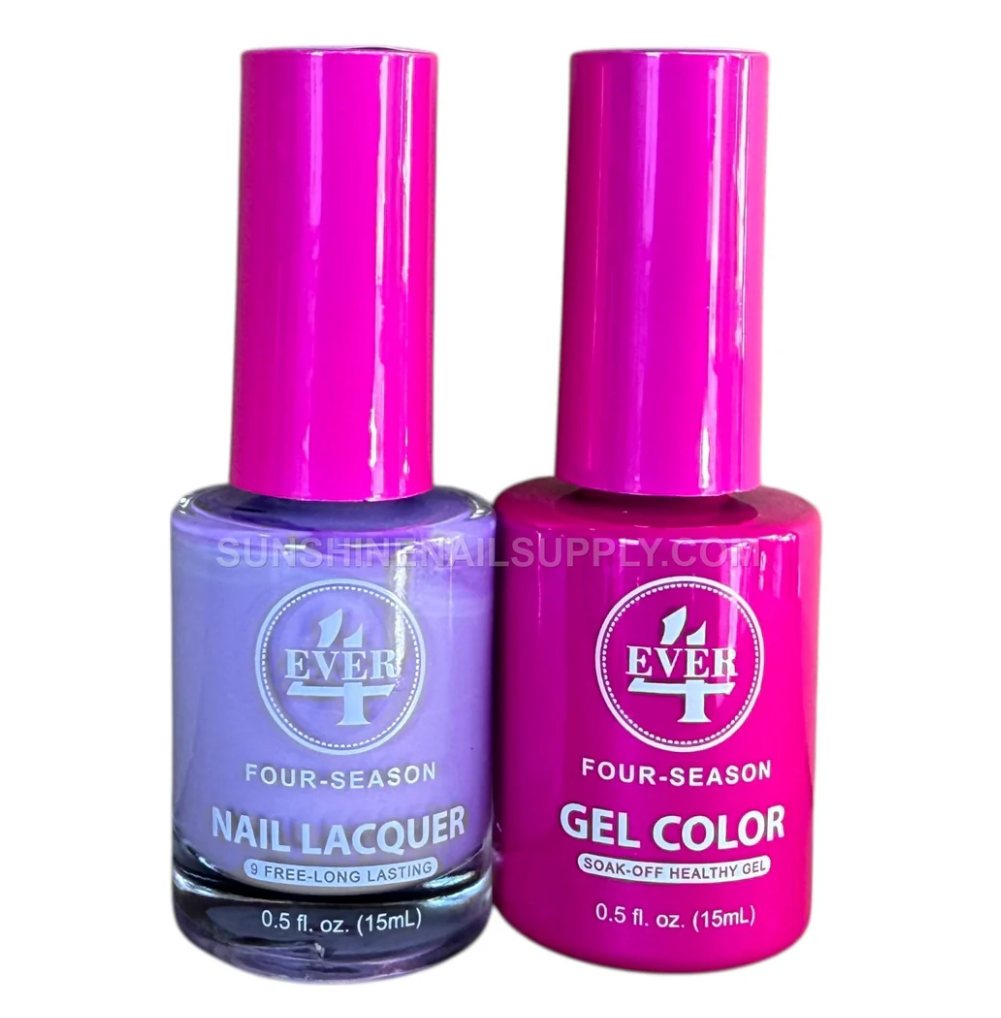 4Ever Four seasons Gel & Lacquer - Winter Collection - Soft Amethyst #408