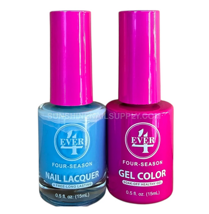 4Ever Four seasons Gel & Lacquer - Winter Collection - Sapphire Glow #412