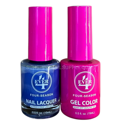 4Ever Four Seasons Gel & Laca - Colección de Invierno - Terciopelo Marino #415