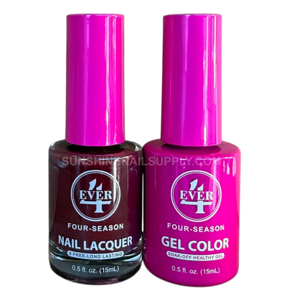 4Ever Four Seasons Gel & Laca - Colección de Invierno -  Blackberry Silk #426
