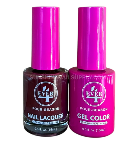 4Ever Four seasons Gel & Lacquer - Winter Collection - Blackberry Silk #426