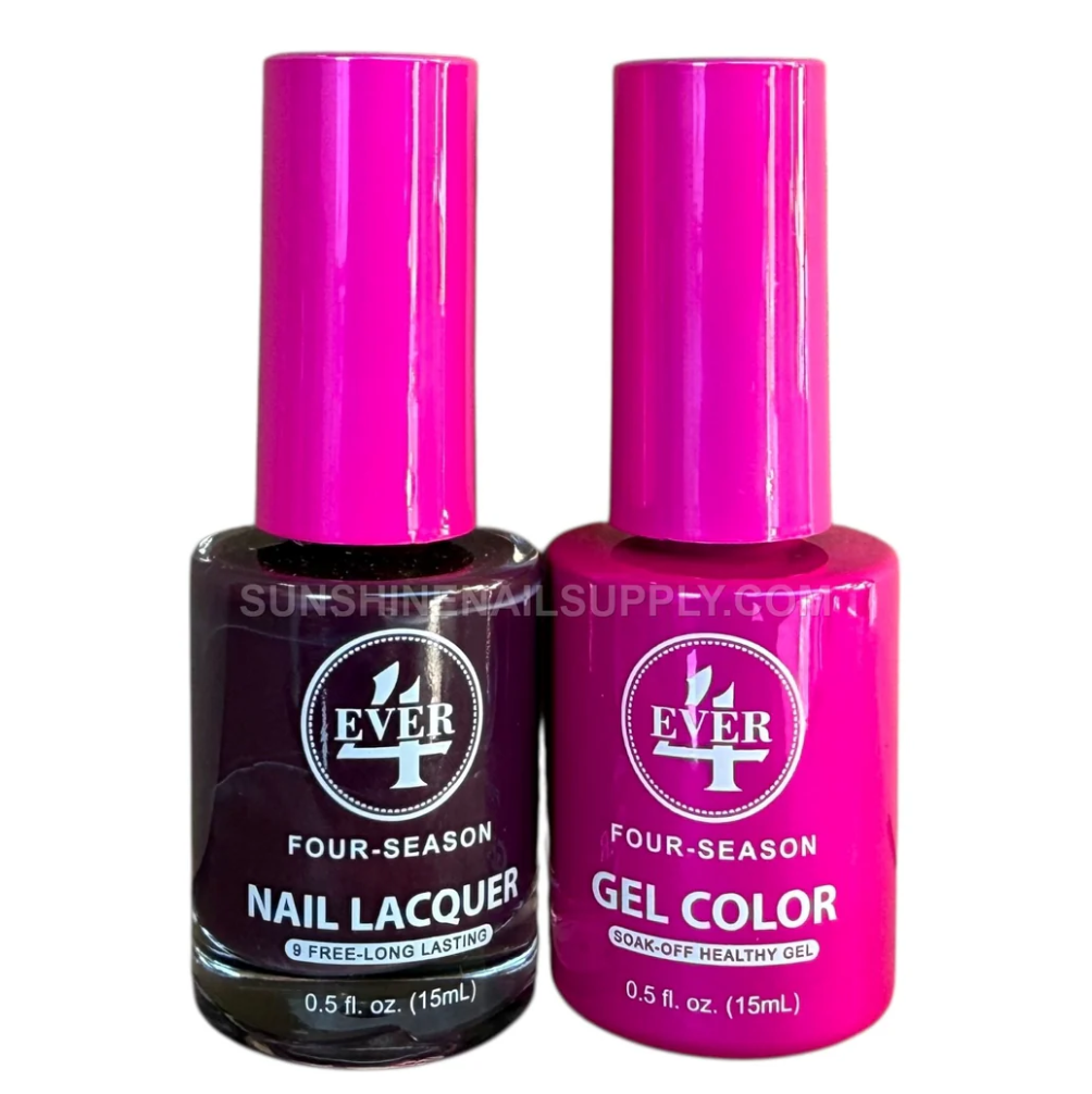4Ever Four seasons Gel & Lacquer - Winter Collection - Midnight Wine #429
