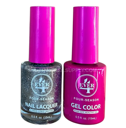 4Ever Four seasons Gel & Lacquer - Winter Collection - Crystal Sparkle #434