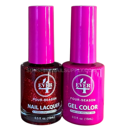 4Ever Four seasons Gel & Lacquer - Winter Collection - Scarlett Shine #440