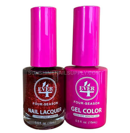 4Ever Four seasons Gel & Lacquer - Winter Collection - Cherry Glaze #442