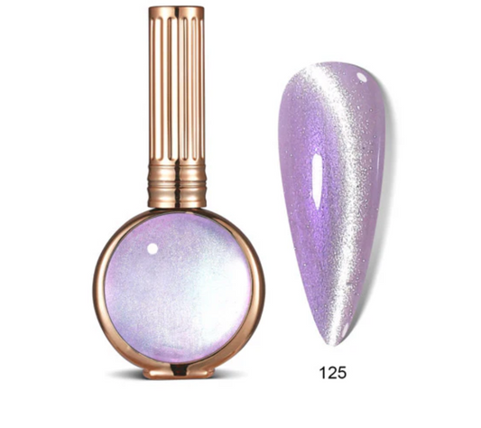 125 - Hang Neon Cat Eye - Resplandor Platino