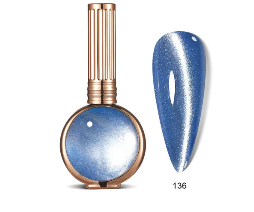 136 - Hang Neon Cat Eye - Blue Frost