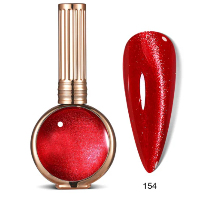 154 - Hang Neon Cat Eye - Red Inferno