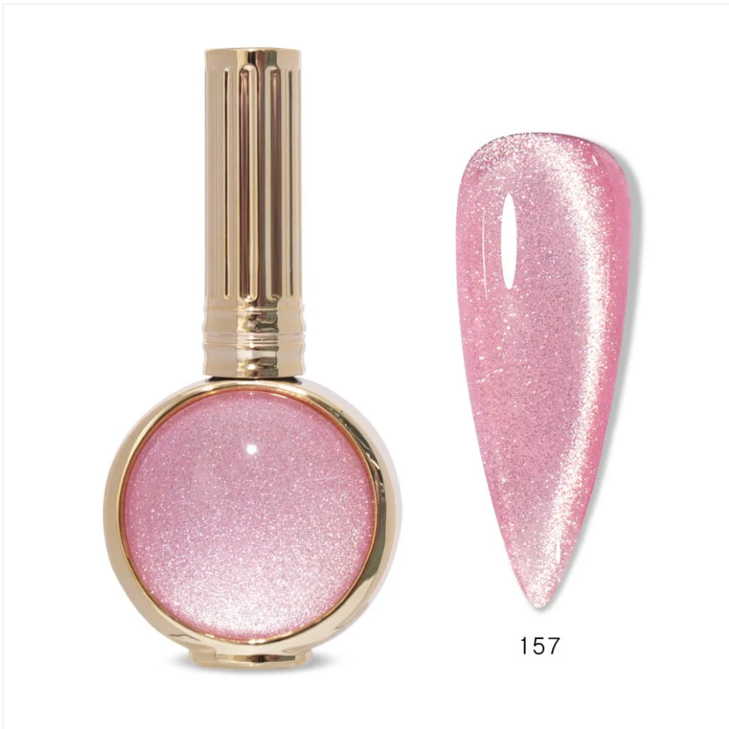157 - Hang Nude Shimmer Cat Eye - Blush Veil