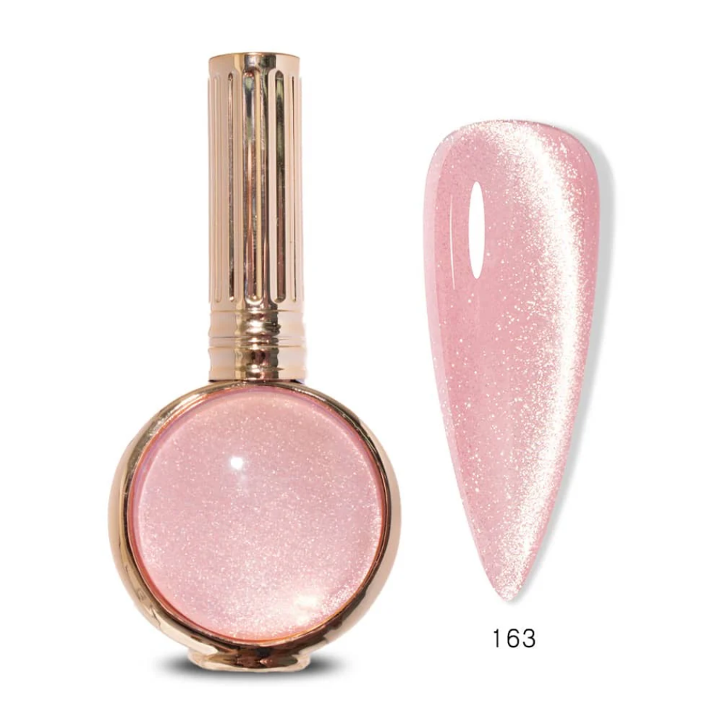 163 - Hang Nude Shimmer Cat Eye - Soft Petal