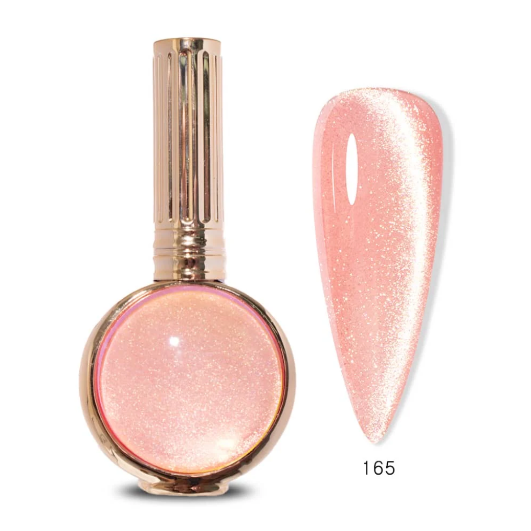 165 - Hang Nude Shimmer Cat Eye - Peach Bloom