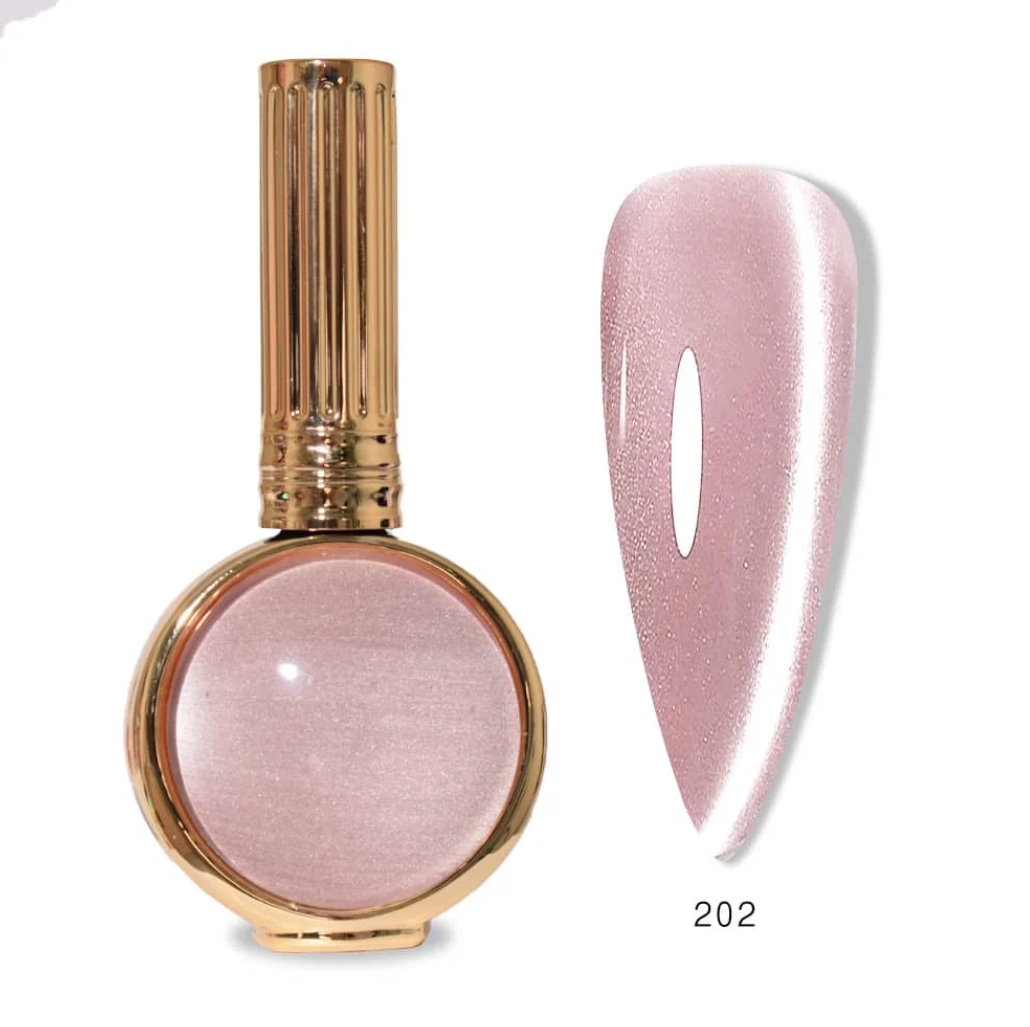 202 - Hang Nude Shimmer Cat Eye - Nude Petal