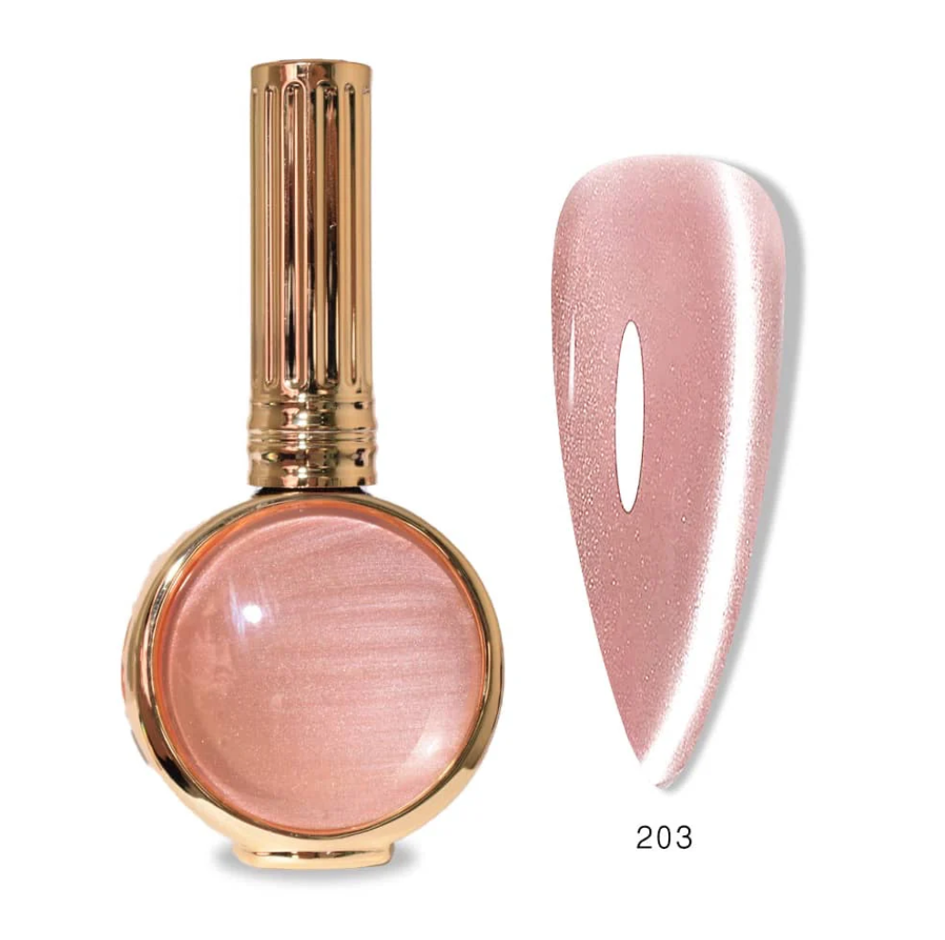 203 - Hang Nude Shimmer Cat Eye - Cashmere Nude