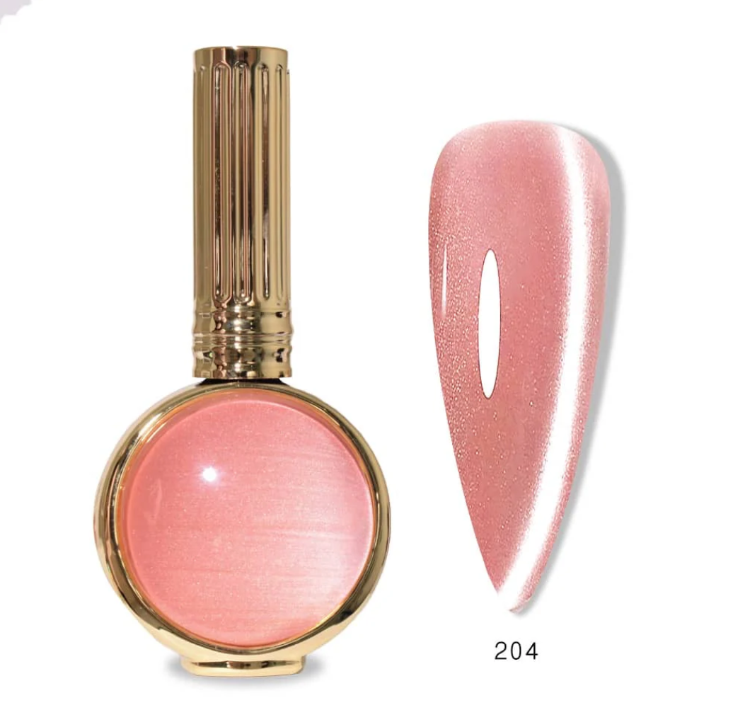 204 - Hang Nude Shimmer Cat Eye - Rosy Nude