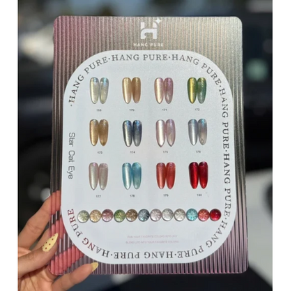 Hang- Star Cat Eye Set - 12 Colors