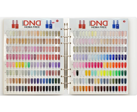 #000 - DND UV/LED Soak Off HEMA FREE Gel polish complete matching set
