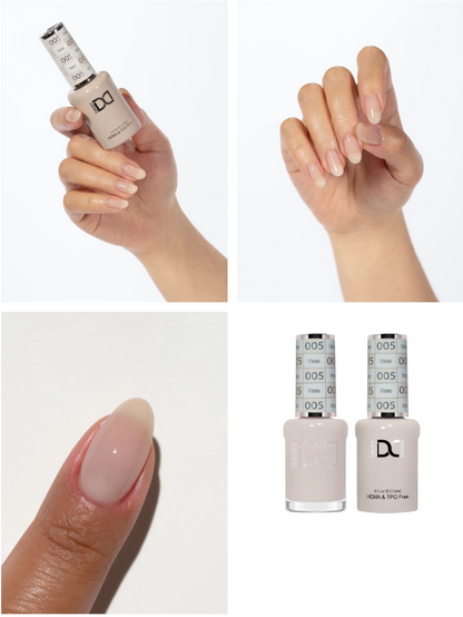 #005 Haze - DND Libre de HEMA & TPO  - Gel & Esmalte Tradicional