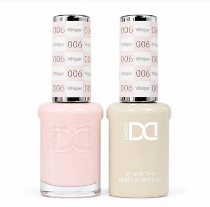 #006 Whisper - DND Libre de HEMA & TPO  - Gel & Esmalte Tradicional