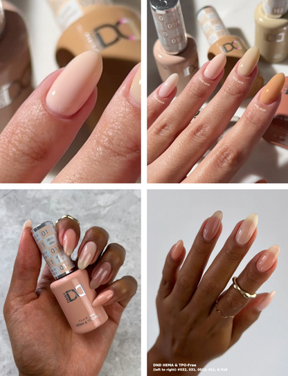 #010 Look Here - DND Libre de HEMA & TPO  - Gel & Esmalte Tradicional