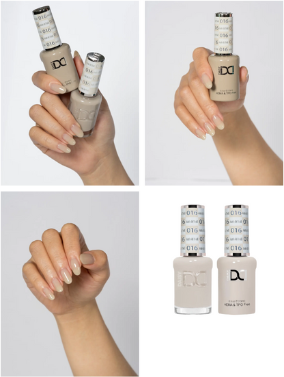#016 Ash & Tell - DND Libre de HEMA & TPO  - Gel & Esmalte Tradicional