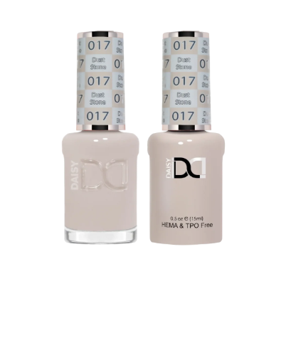 #017 Dust Stone - DND Libre de HEMA & TPO  - Gel & Esmalte Tradicional