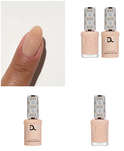 #021 Strip Tease - DND Libre de HEMA & TPO  - Gel & Esmalte Tradicional
