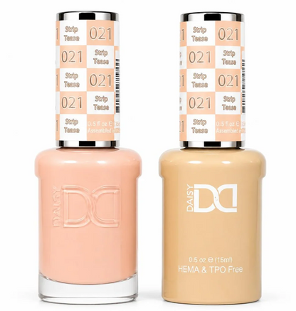 #021 Strip Tease - DND Libre de HEMA & TPO  - Gel & Esmalte Tradicional