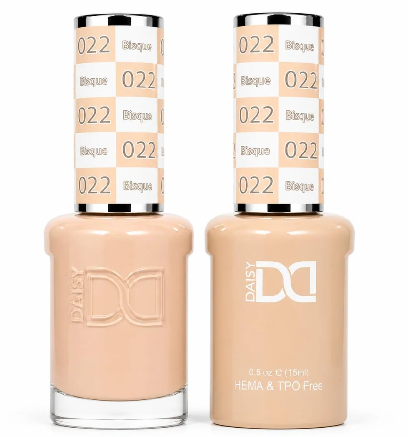 #022 Bisque - DND HEMA & TPO-free Gel & Lacquer