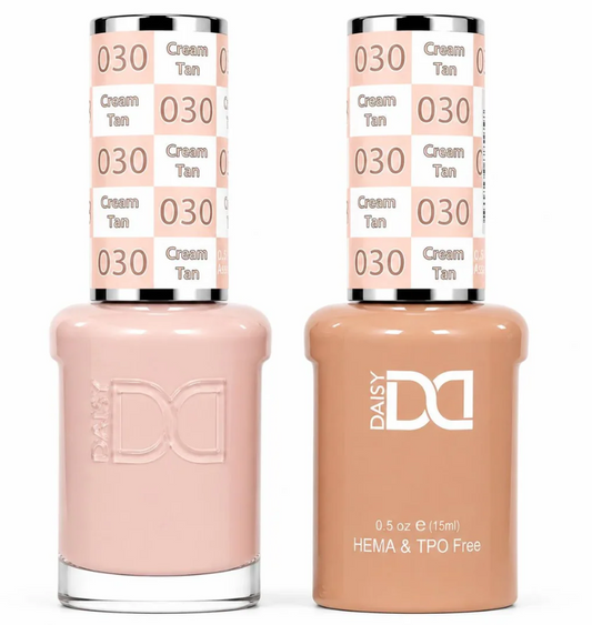 #030 Cream Tan - DND HEMA & TPO-free Gel & Lacquer