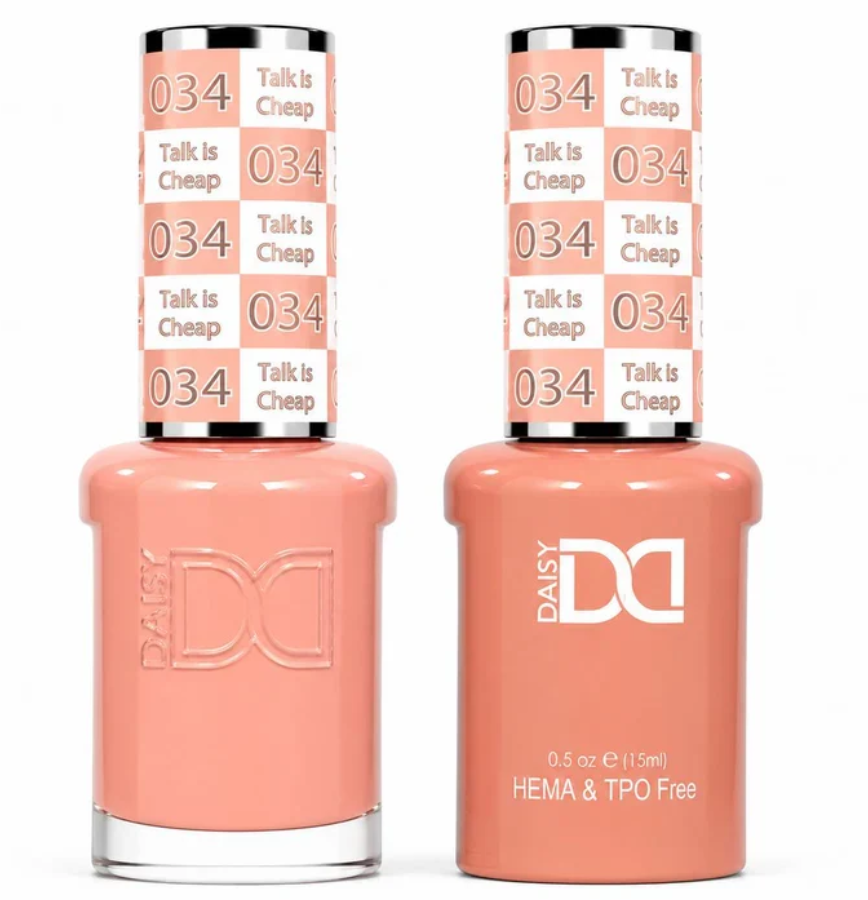 #034 Talk Is Cheap - DND Libre de HEMA & TPO  - Gel & Esmalte Tradicional