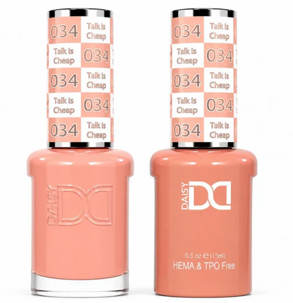 #034 Talk Is Cheap - DND Libre de HEMA & TPO  - Gel & Esmalte Tradicional