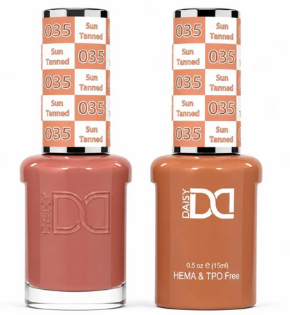 #035 Sun Tanned - DND HEMA & TPO-free Gel & Lacquer