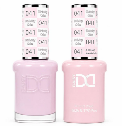 #041 Birthday Cake - DND Libre de HEMA & TPO  - Gel & Esmalte Tradicional