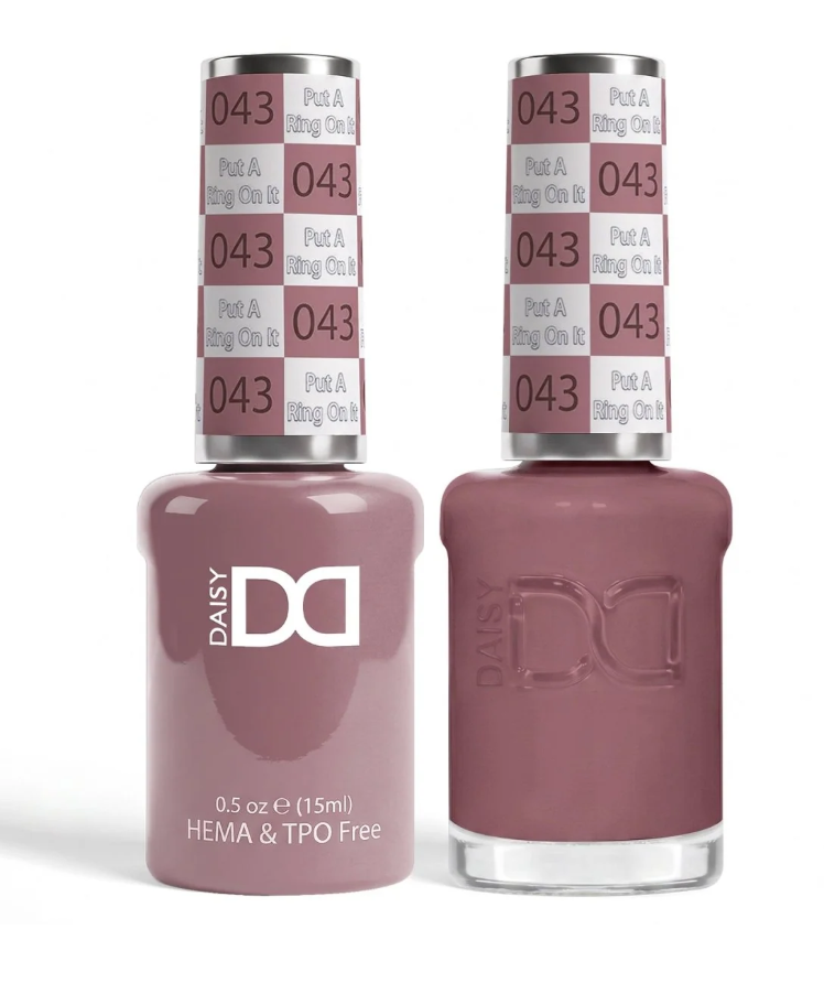 #043 Put A Ring On It - DND HEMA & TPO-free Gel & Lacquer