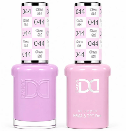 #044 Clean Girl - DND Libre de HEMA & TPO  - Gel & Esmalte Tradicional