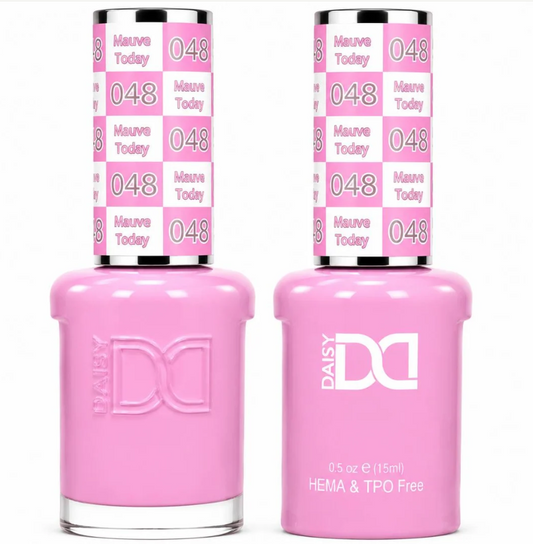 #048 Mauve Today - DND Libre de HEMA & TPO  - Gel & Esmalte Tradicional
