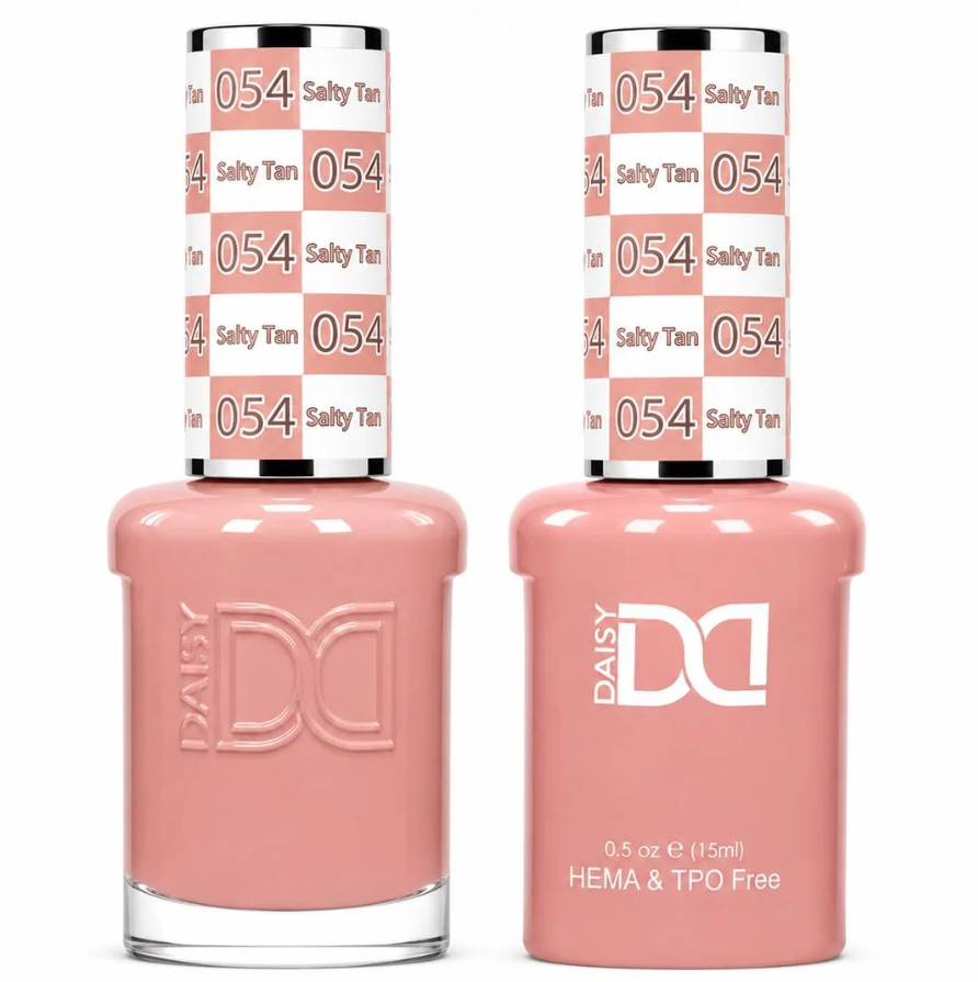 #054 Salty Tan - DND Libre de HEMA & TPO  - Gel & Esmalte Tradicional