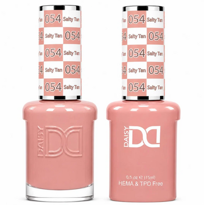 #054 Salty Tan - DND Libre de HEMA & TPO  - Gel & Esmalte Tradicional